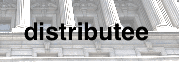 what is a distributee